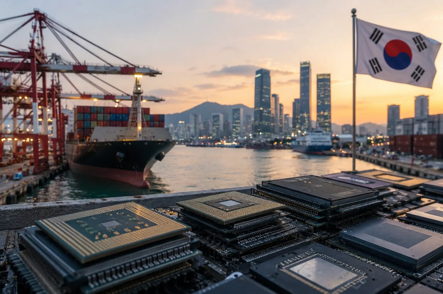 Featured image for AI Chip Boom Propels South Korean Exports and Markets to Historic Highs